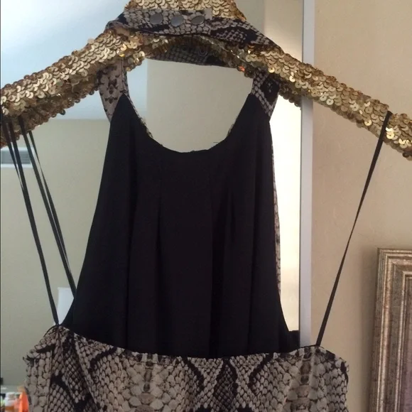 Jessica Simpson Python Maxi - Picture 3 of 4